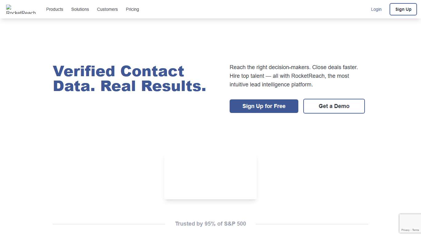 RocketReach Lead Intelligence: Phone and Email Finder